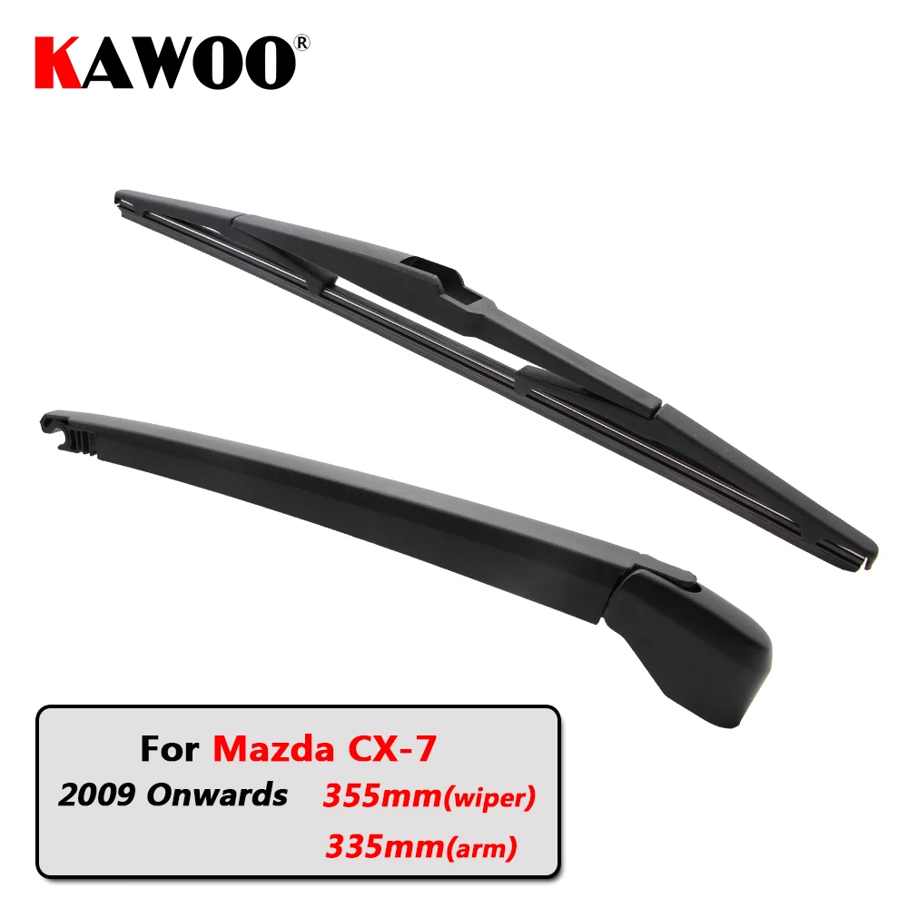 Щетка заднего стеклоочистителя автомобиля KAWOO щетка для Mazda CX-7 Hatchback (2009 г.) 355 мм