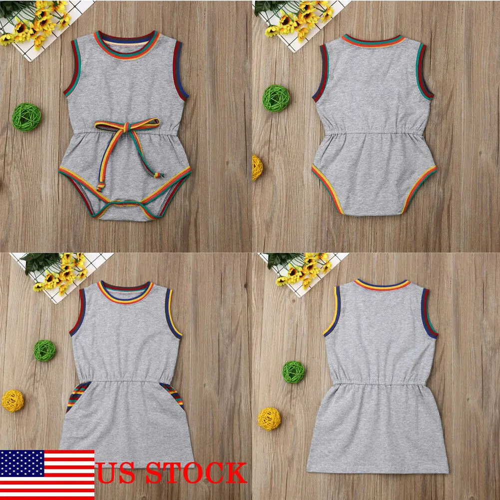 Новый комплект из 2 предметов: майка и шорты в полоску для маленьких мальчиков