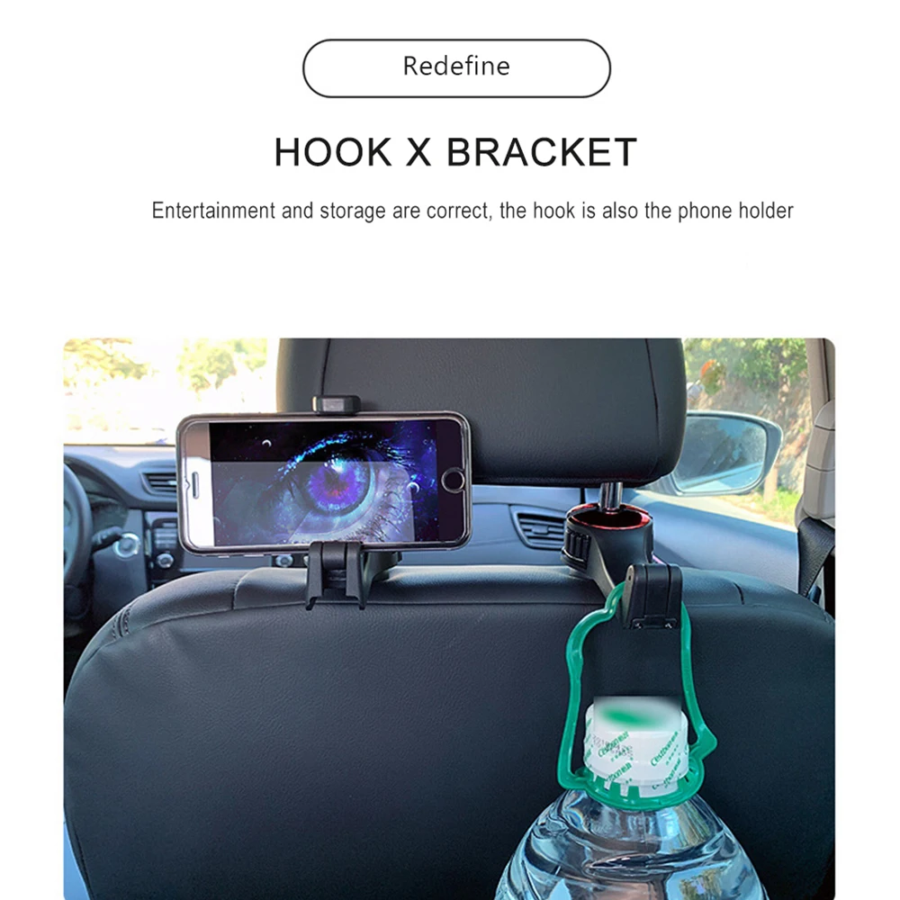 Органайзер на спинку сиденья для телефона в автомобиле Универсальный мобильный