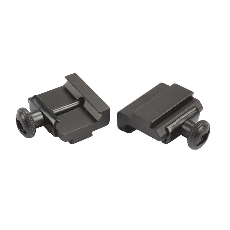 

1 Pair Hunting Tactical Rifle Scope Mount 20mm to 11mm Picatinny Scope Rail Mount Base Weaver Airsoft Dovetail Rail Adapter