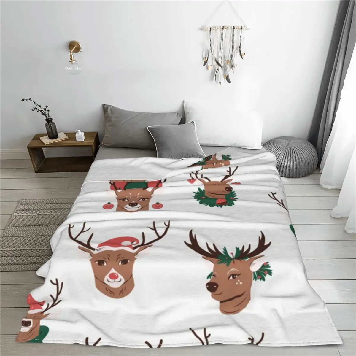 

Милый Рождественский олень коллекция зима утолщенное Фланелевое Флисовое одеяло теплое одеяло Хлопковое одеяло домашнее Покрывало Диван ...