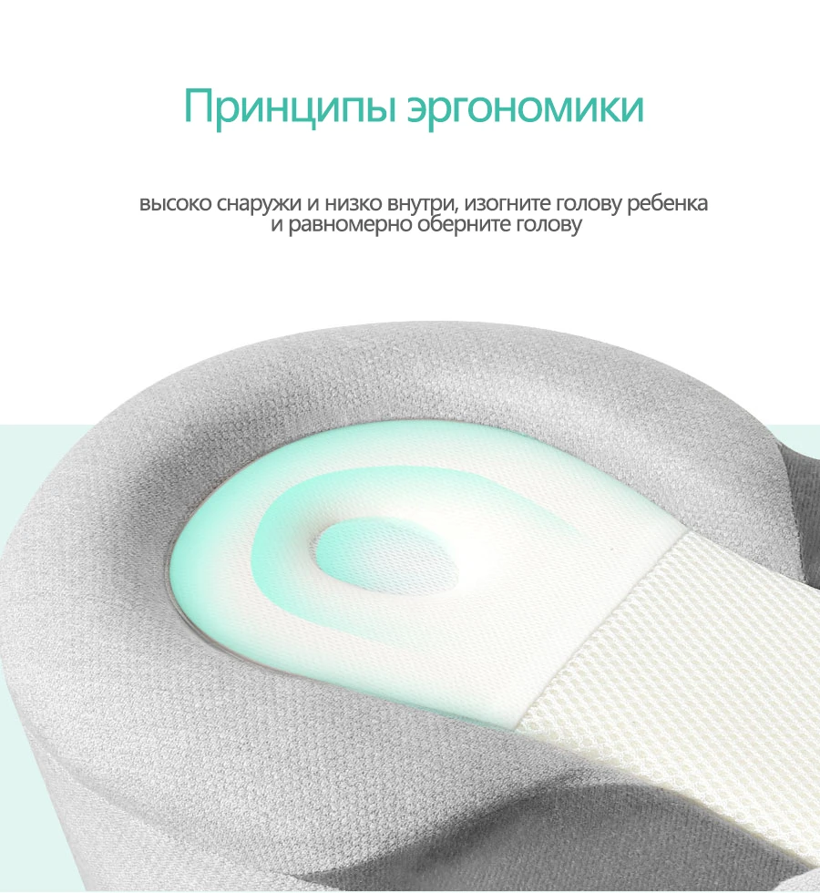Детская подушка-тренога для сна новорожденного, противоопрокидывающийся матрас, подушка для головы ребенка, детская подушка с молочным уклоном