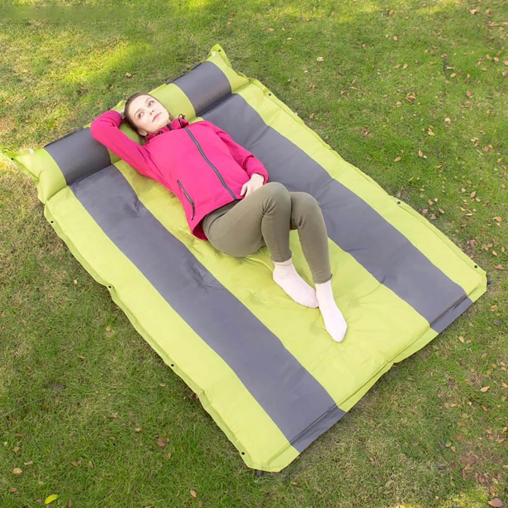 

Inflatable mattress tent camping ground mat outdoor sleeping mat automatic inflatable mat sp orts outdoor camping moisture-proof