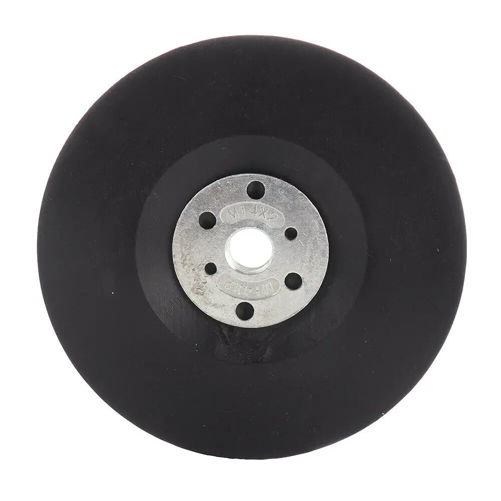 M14 Plastic Backing Pad 5Inch 125mm Angle Grinder Wheel Sander Back Polishing For Fiber Sand Disc | Инструменты