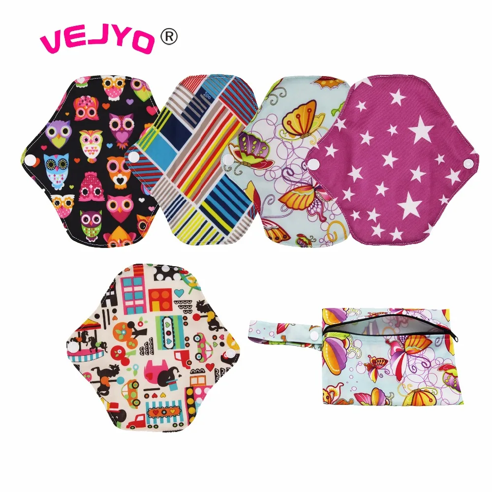 5 шт. герметичные гигиенические салфетки прокладки для трусов Женские Дышащие