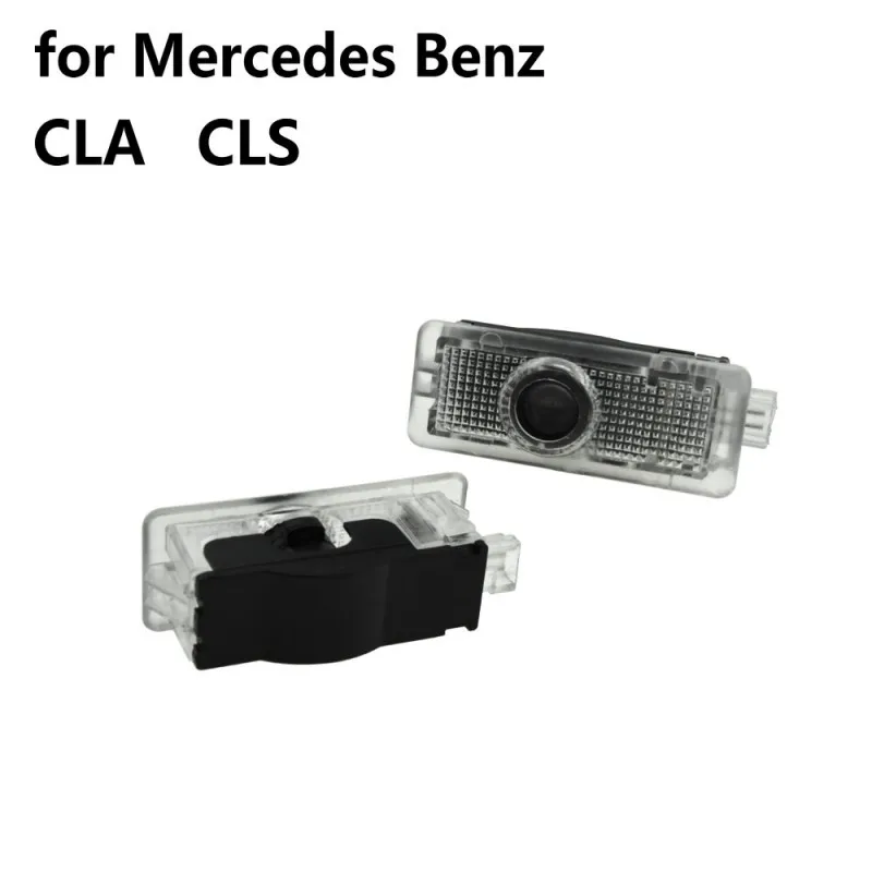 2 шт. светодиодные лампы для дверей автомобиля Mercedes Benz CLA c117 c207 AMG CLS c218 w218