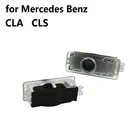 2 шт., светодиодные лампы для дверей автомобиля Mercedes Benz CLA c117 c207 AMG CLS c218 w218 a207