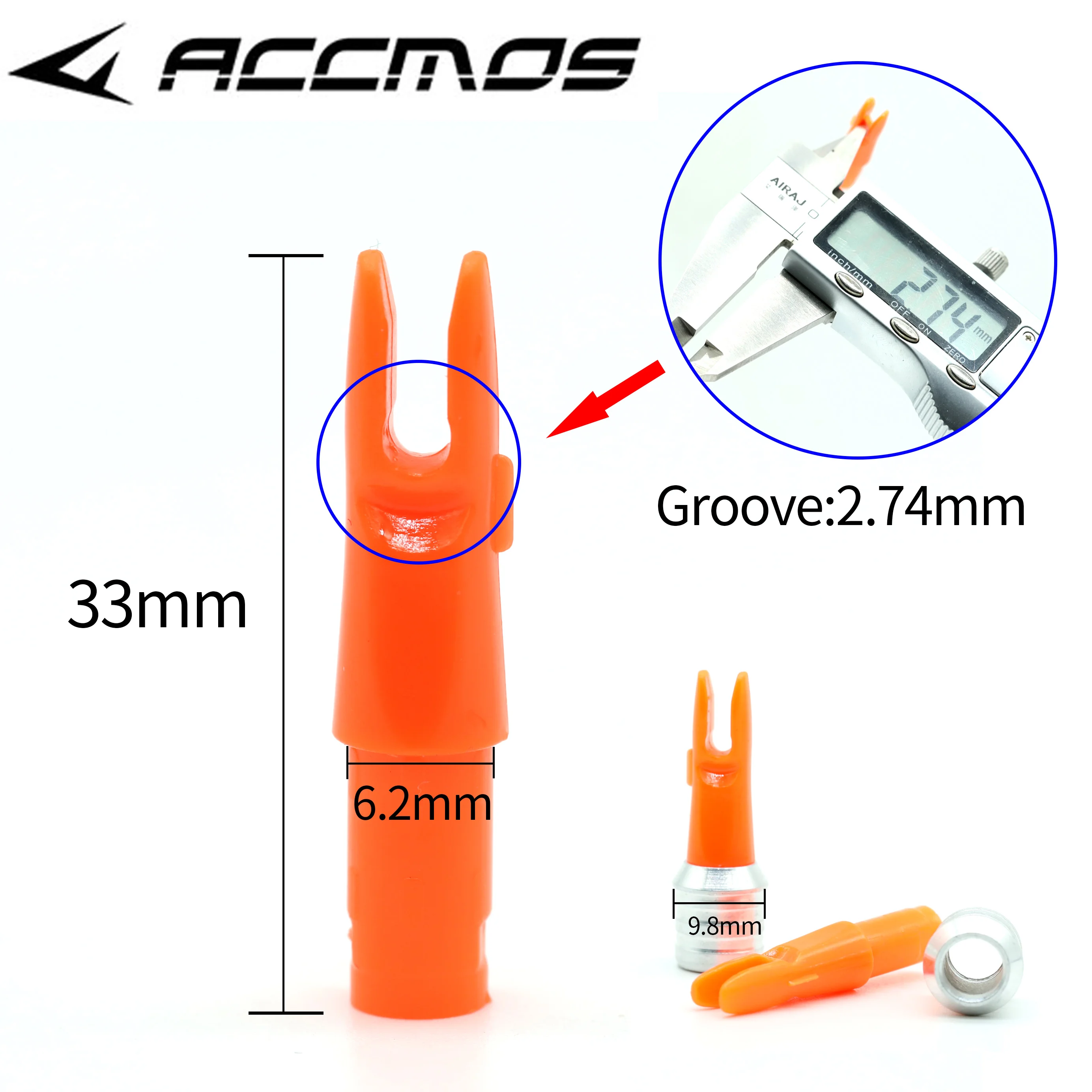 Держатели для стрел с внутренним диаметром 6 2 мм 50 шт. держатели из лука держатель