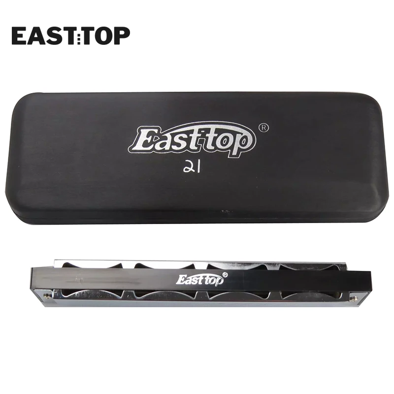 Профессиональная гармоника tremolo T21 EASTTOP с 21 отверстием и ключом C | Спорт