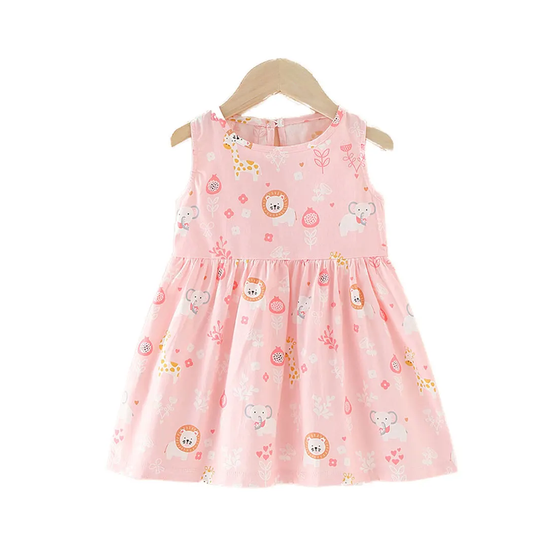 2019 платья для девочек летняя детская одежда детское платье принцессы без рукавов