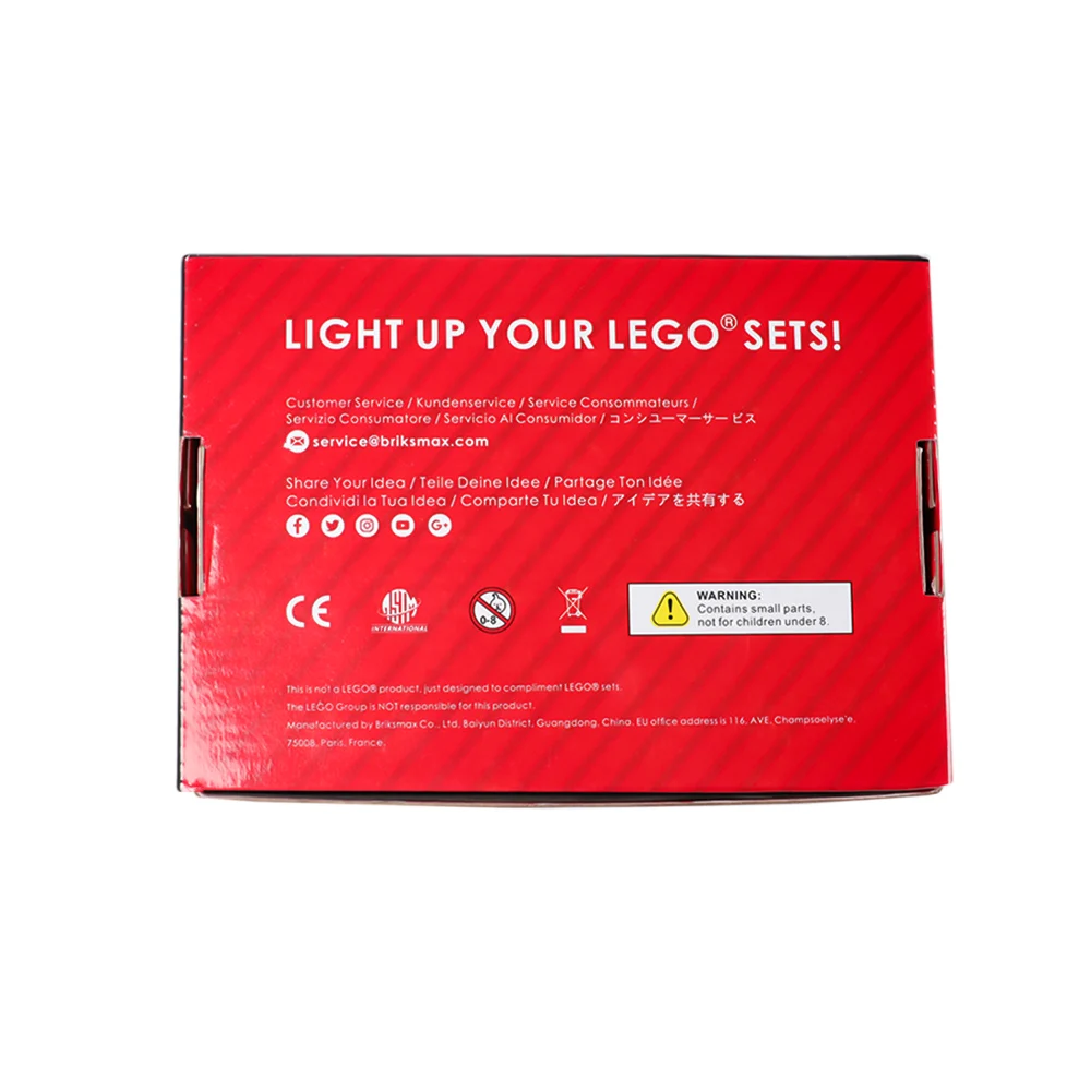 

BriksMax Led Light Up Kit For 21302 Ideas Famous TV Series TBBT