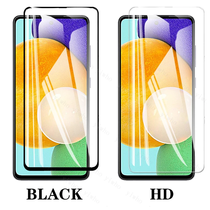 Tempered Glass for Samsung Galaxy A52 A22 5G A12 A42 A72 A82 Screen Protector Lens Film for Samsung A12 Clear Protective Glass