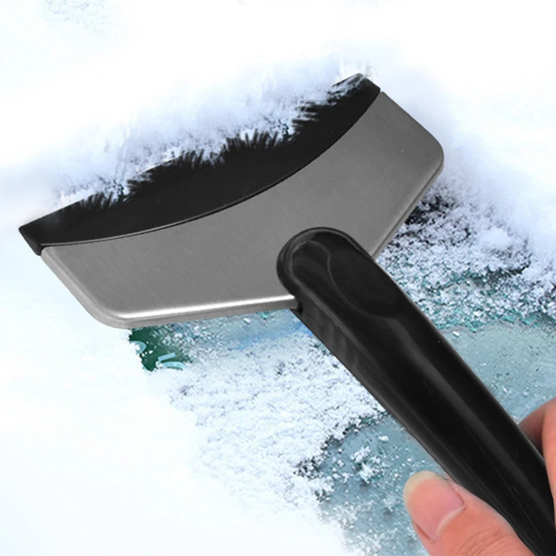 

Automobile Stainless Steel Snow Shovel Multifunctional Defrosting And Scraping Tool Does Not Damage Glass