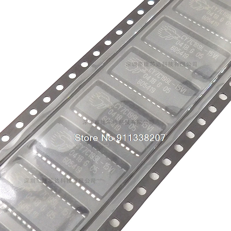 

5PCS/LOT CY7C199-15V CY7C199 SOJ-28 256K-bit