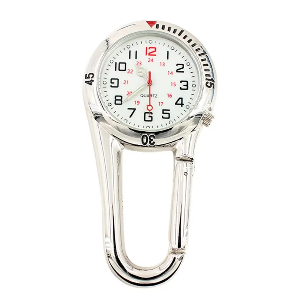 Флуоресцентный циферблат с карабином защитная Пряжка для скалолазания рюкзака