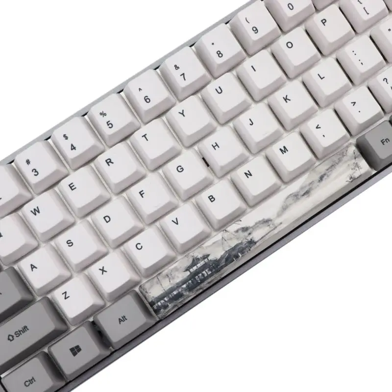Keycap OEM PBT Cherry Blossom механический для клавиатуры сублимационный E5BA 1x61 + 11