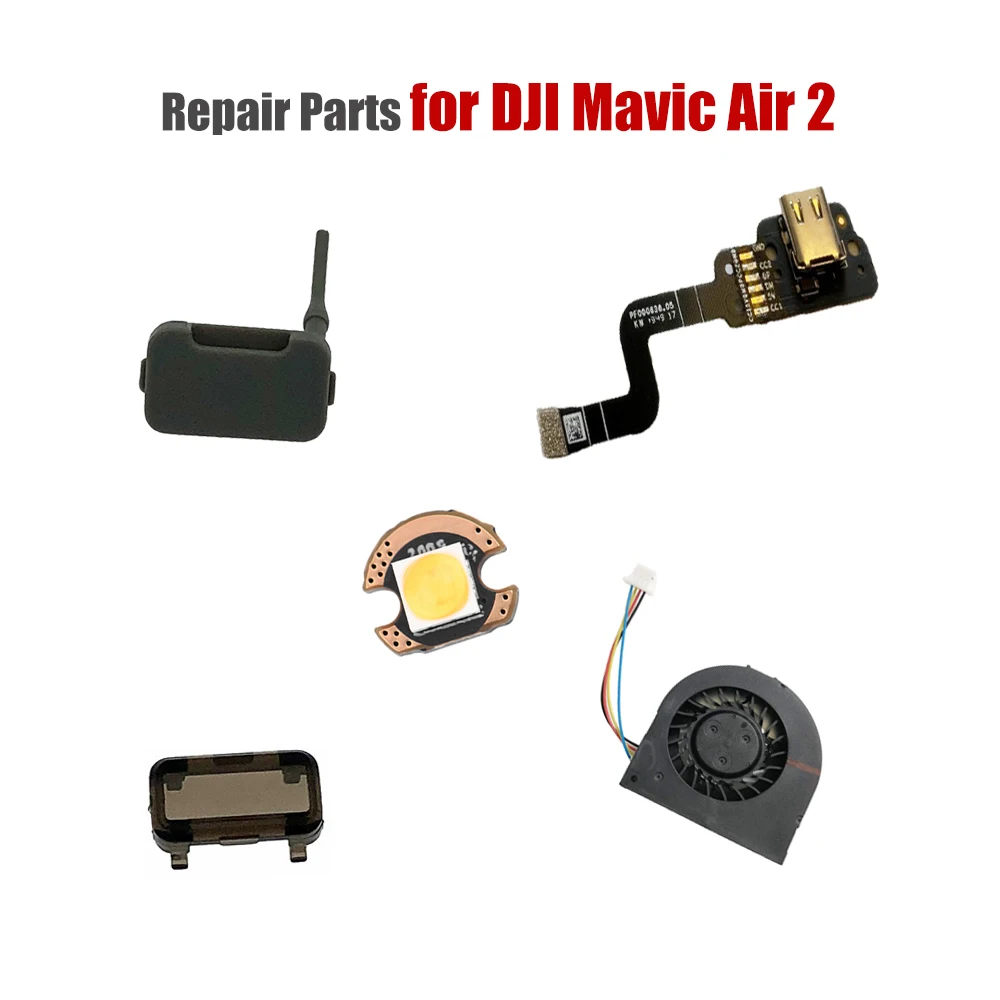 Оригинальные детали DJI Mavic Air 2 USB интерфейс/корпус платы корпус