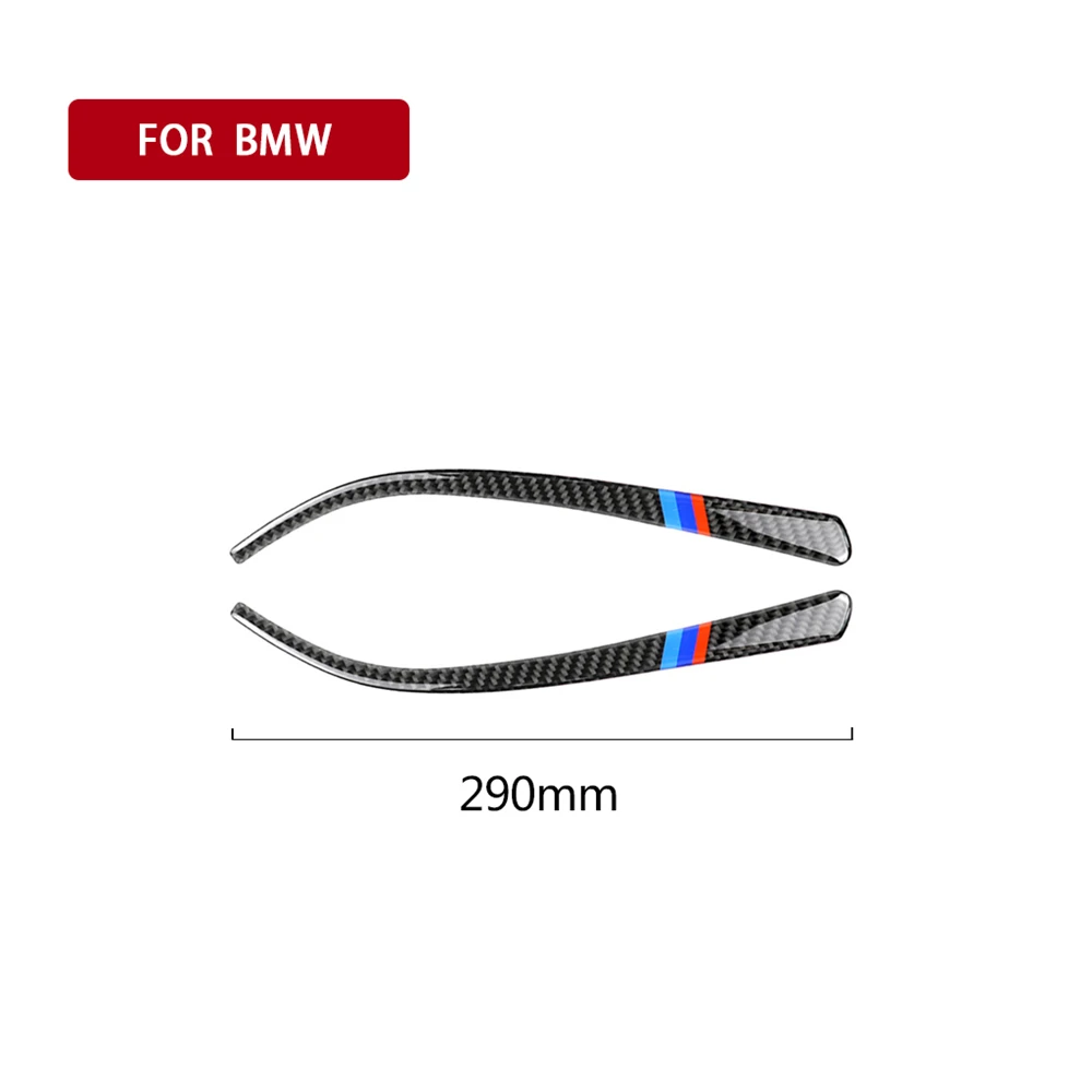 

Carbon Fiber Interior Rearview Mirror Protect Stickers Cover Trim Decoration for BMW 3 Series F30 F34 2013-2018 Car Accessories