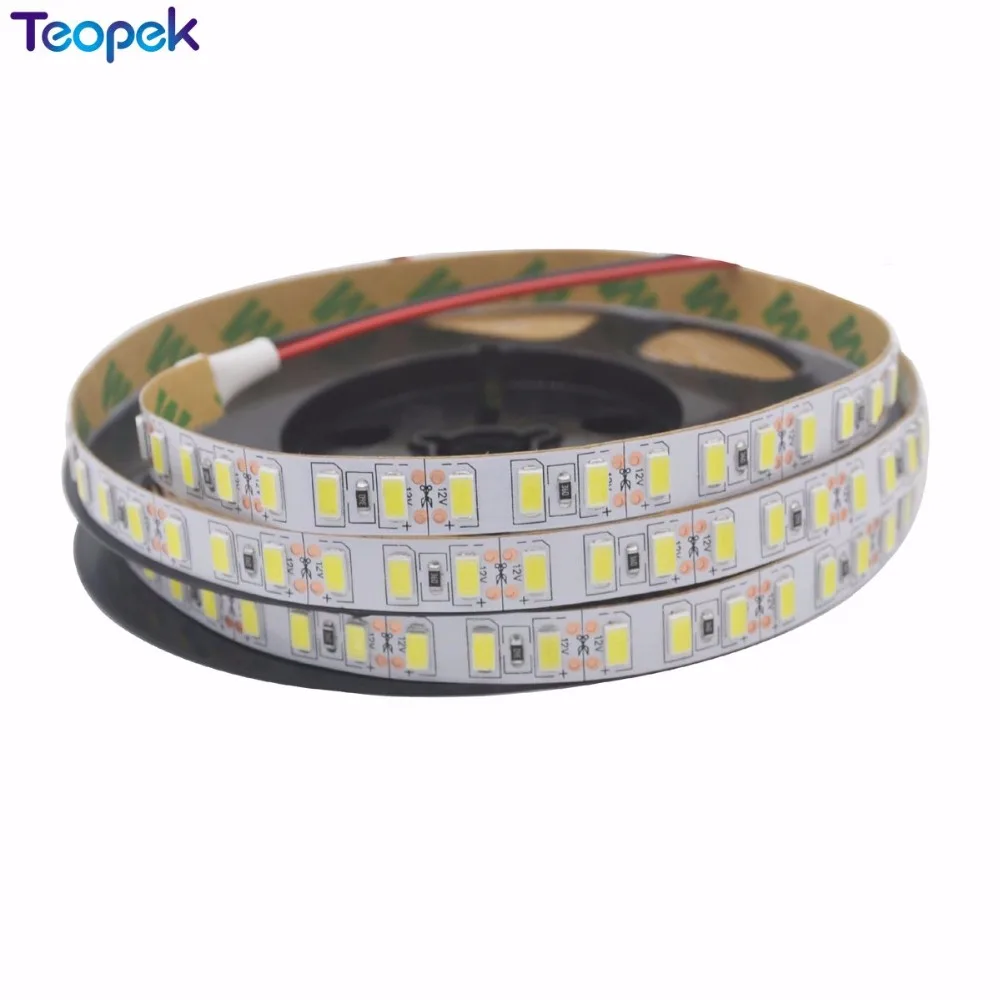 5 м 5630 Светодиодная лента 120 LED/m IP20/IP67 водонепроницаемая 12 В гибкая светодиодная 600