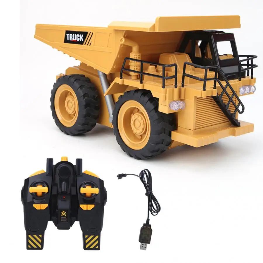 2 4G RC грузовик игрушка 1/20 6CH электрический пульт дистанционного управления