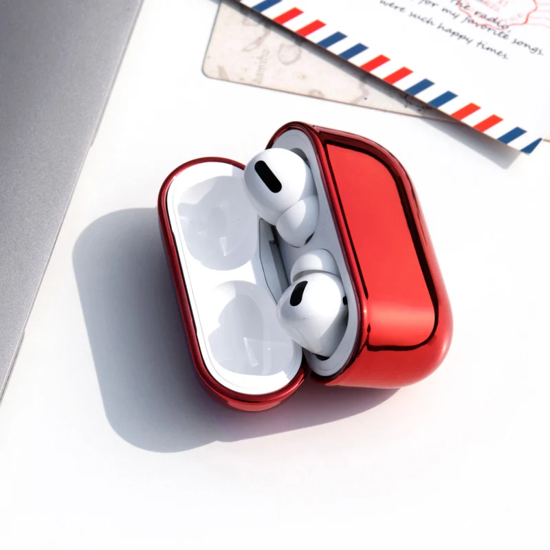 Ojeleye Жесткий ПК милый чехол для наушников для AirPods Pro Чехол покрытие PC чехол для Apple Airpods Pro 3 беспроводные наушники зарядная коробка