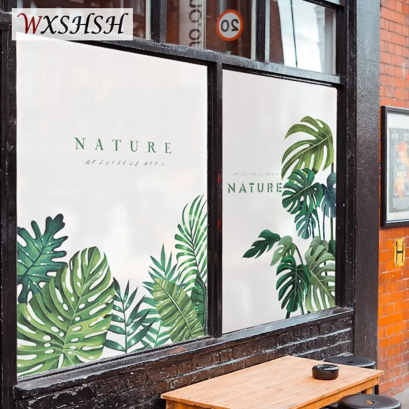 Статическая липкая стеклянная пленка на заказ виниловая водонепроницаемая для