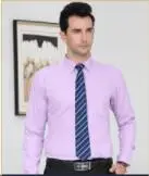 

White men's long-sleeved shirts, no ironing shirts, business suits