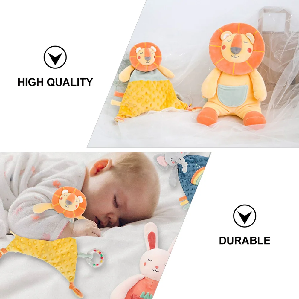 

1Pc Cartoon Baby Soothing Towel Newborn Appeasing Pacifying Doll Towel