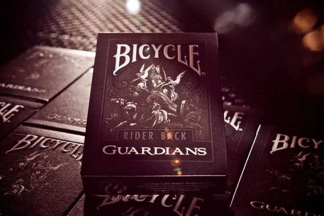 1 колода Theory11 велосипед карты стражи игральные карты Bicycle Обычная подставка для велосипеда всадника назад волшебные карты реквизит для магических фокусов