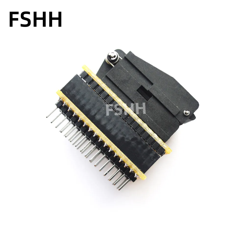 Чип программатор разъем PLCC32 к DIP32 адаптер CNV PLCC EP1M32 тестовая розетка|sockets programmer|socket