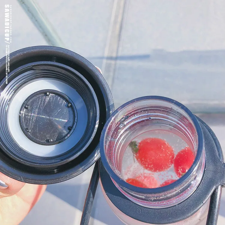 550 мл креативная пластиковая кружка для мужчин женщин студентов Корейская