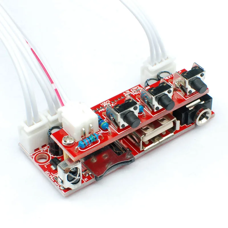 Usb U-Disk T-Flash Micro-Sd карта декодер MP3-плеер Поддержка Mp3 Wav пульт дистанционного