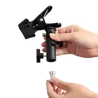 heavy duty metal clamp holder reflector metal clip mount 14 to 38 light stand mounting for flash led light umbrella bracket