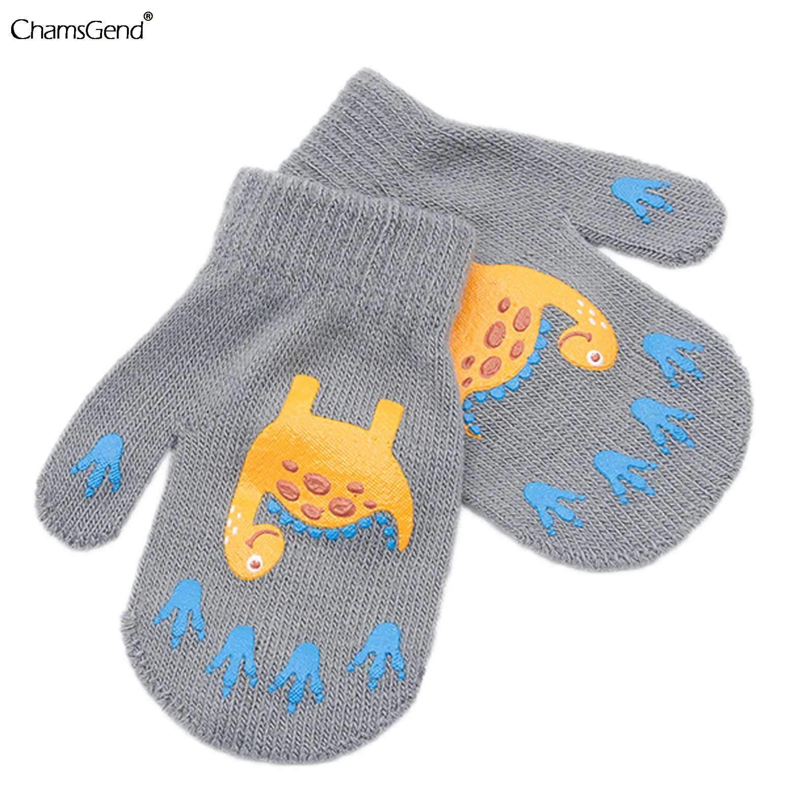 

Warmom Plush Thick Warm Baby Gloves Winter Plus Velvet Mittens Children Kid Coral Fleece Full Finger Gloves For 1-4y Kids Gants