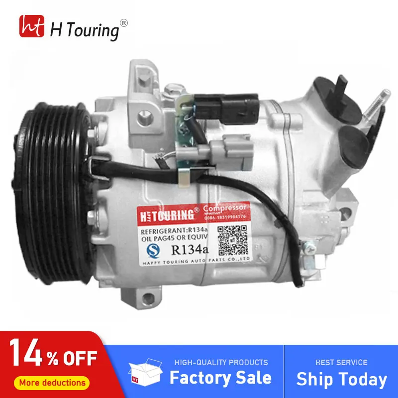 Для компрессора переменного тока DCS17EC Nissan T31 X-TRAIL XTRAIL 2 0 07-13 MR20DE 92600EN22A 92600EN22B PV6