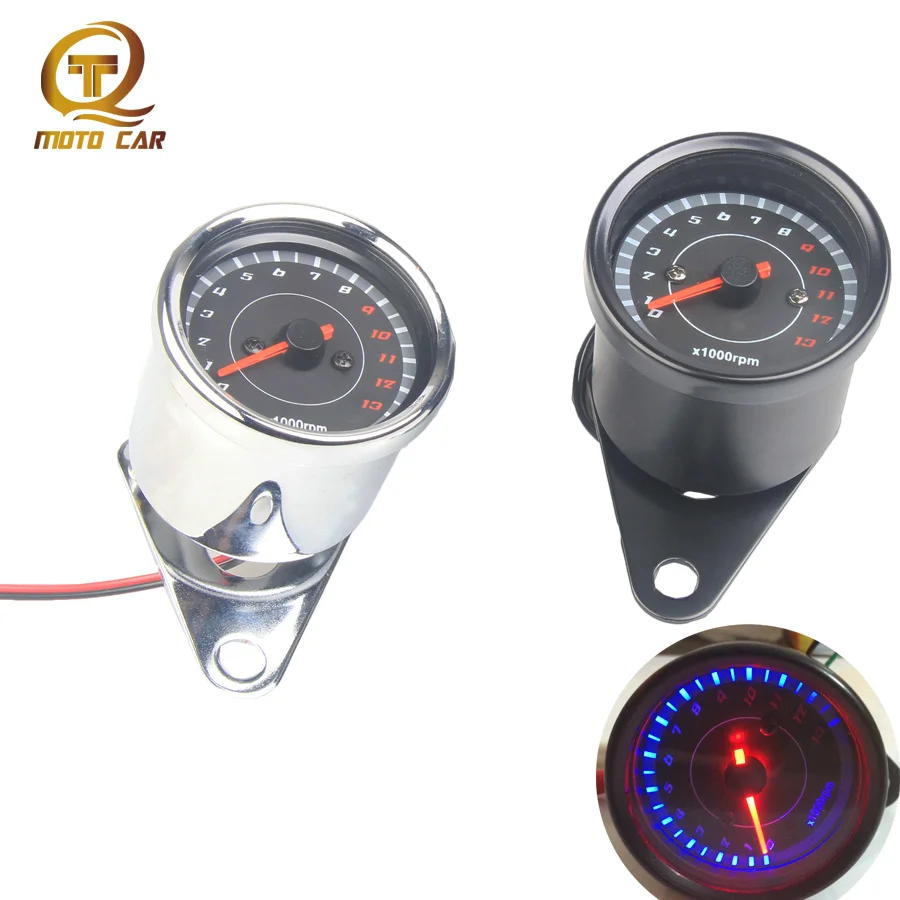 Универсальный цифровой электрический спидометр для мотоцикла тахометр