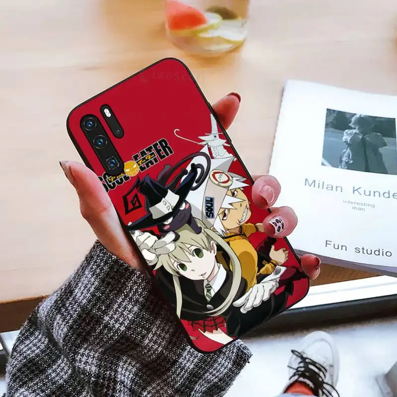 

Hot anime Soul Eater Phone Case For Huawei honor Mate P 9 10 20 30 40 Pro 10i 7 8 a x Lite nova 5t