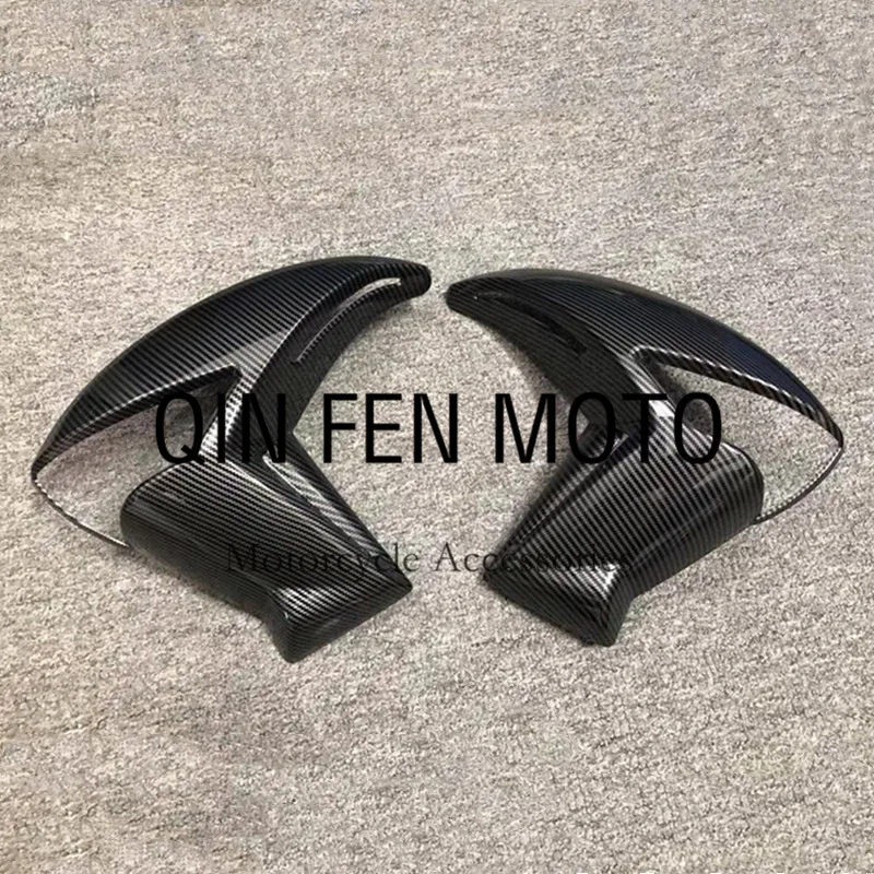 

Подходит для Kawasaki ER-6N 2009-2010-2011 передняя боковая крышка радиатора Панель Обтекатель капота углеродного волокна краски