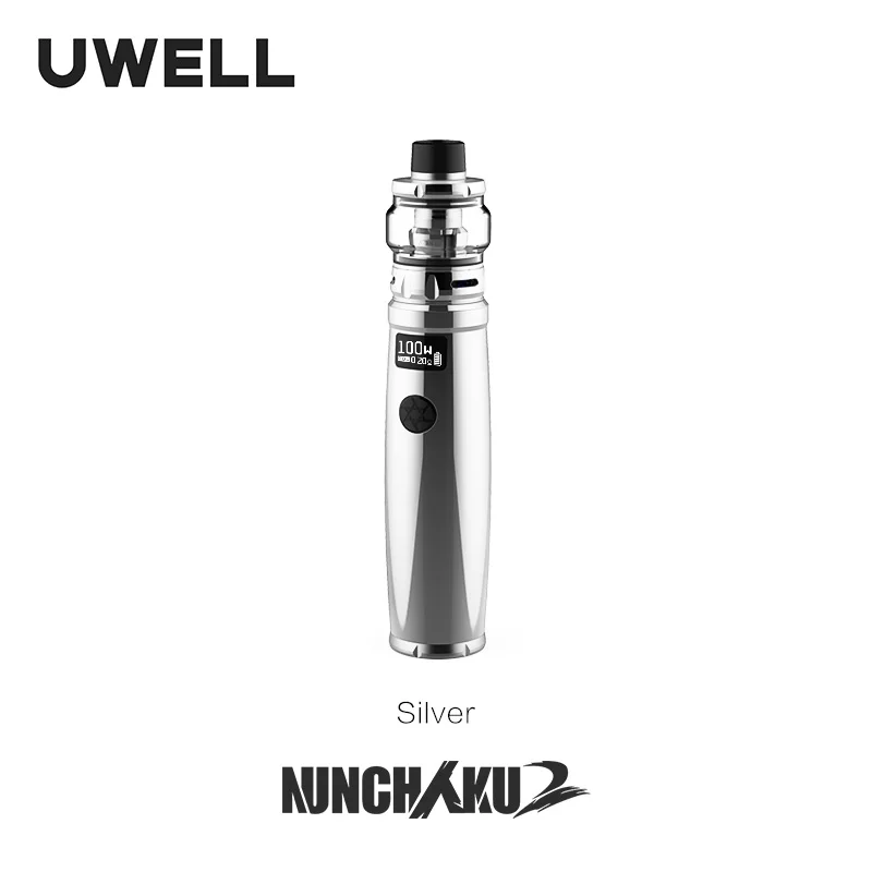 Набор для вейпа UWELL Nunchaku 2 100 Вт 5 мл бак нунчаку с сетчатой катушкой поддержкой