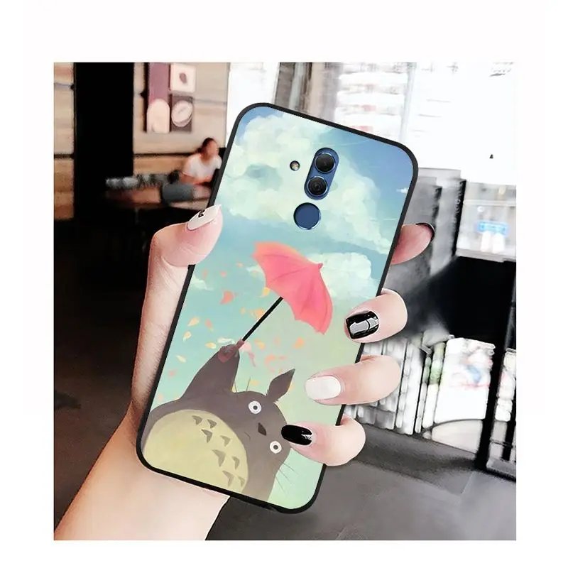 MaiYaCa Cute Totoro Spirited Away Ghibli Miyazaki Anime Phone Case for Huawei Mate 10 20 Lite 20X Mate20 Pro Mate9 Nova3 3i | Мобильные