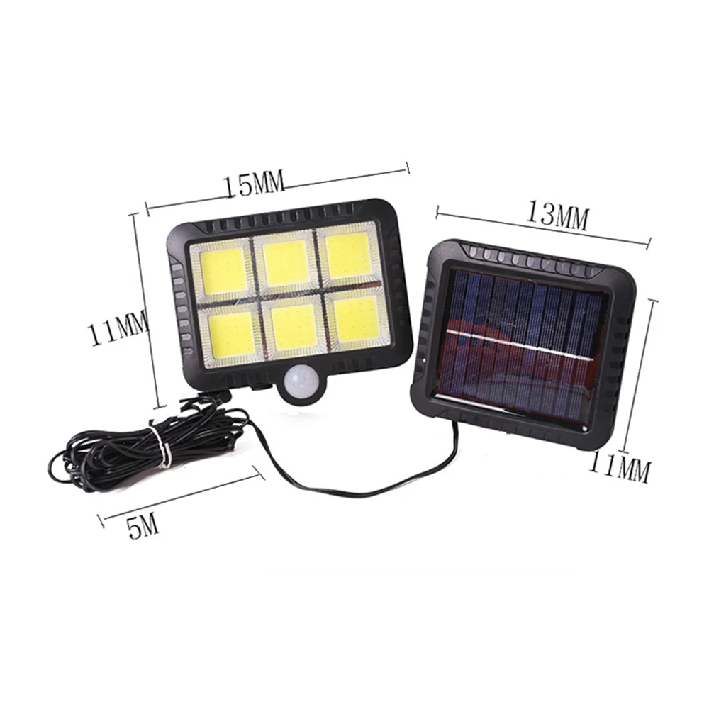 

120LED Solar Powered Light Outdoors Motion Sensor Sunlight Wall Light Waterproof Emergency Led Light For Street Garden
