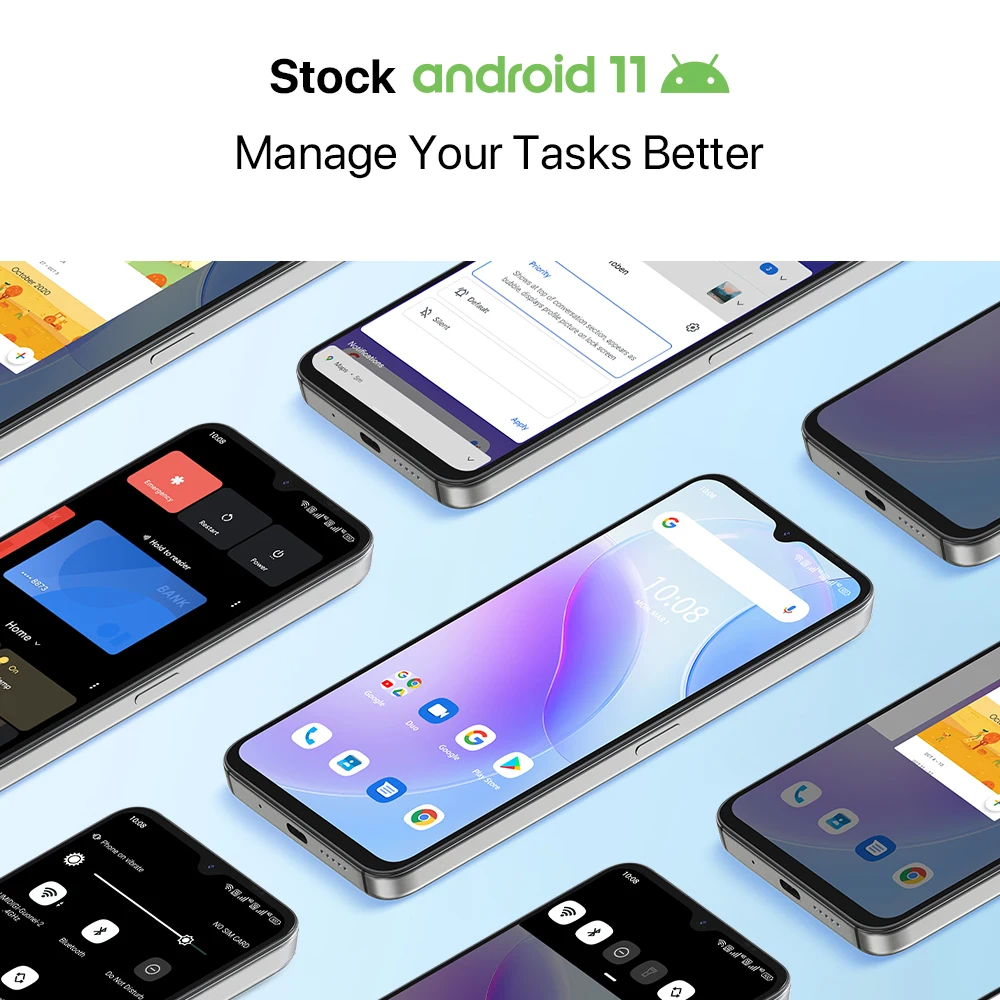 UMIDIGI-tel&eacute;fono inteligente A11S versi&oacute;n Global, 4GB, 32GB, 5150 mAh, c&aacute;mara Triple de 16MP, pantalla HD de 6,53 pulgadas-5