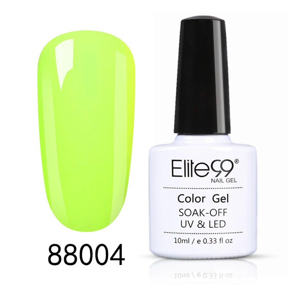 88004 Elite99 10 мл сменный Гель-лак для нейл-арта мрамор Halo эффект гель Перманентный лак для ногтей замачиваемый маникюрный гель для ногтей лак - Цвет: 88004