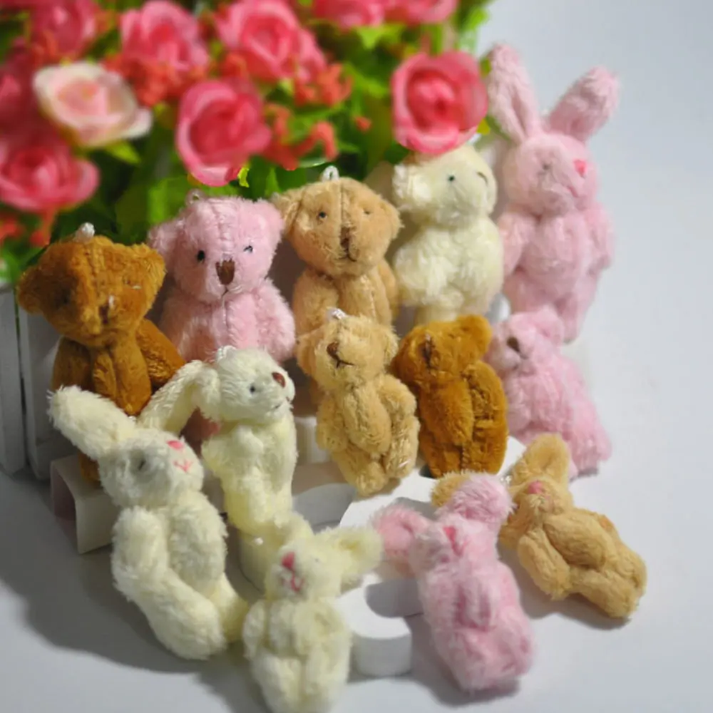 

12pcs Plush Animal Doll Hanging Pendants Cartoon Stuffed Animal Plush Toys