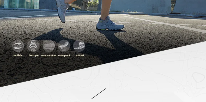 Rax Hiking Shoes Women Summer Big Size Breathable Ligjtweight Women Jogging Shoes Outdoor Sports Sneakers Female Antikid Shoes