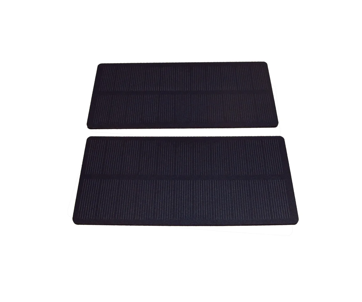 

2pcs Solar Panel 5V1W PET Monocrystalline DIY Module Solar Cell Panel for Toy Battery Solar Battery Cell Phone Charger Portable