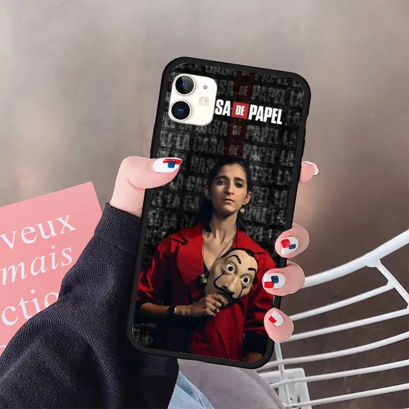 

TV Series Money Heist House Phone Case for iPhone 11 12 pro XS MAX 8 7 6 6S Plus X 5S SE 2020 XR