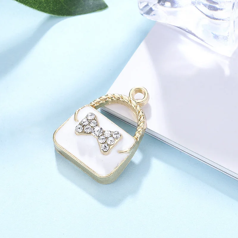 Подвески из эмалированного сплава 10 шт./лот для изготовления ювелирных изделий