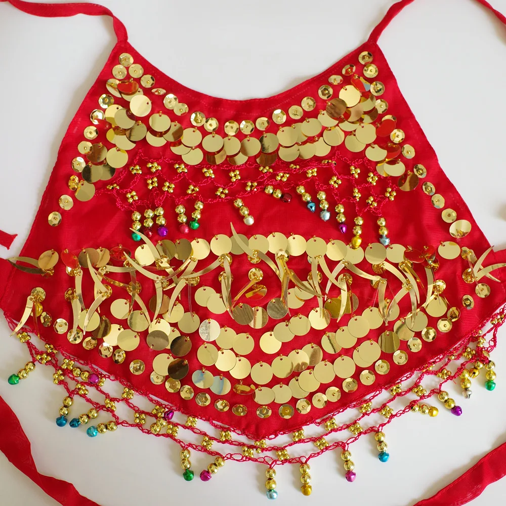 Костюм для танца живота детский тканевый костюм индийский комплект выступлений