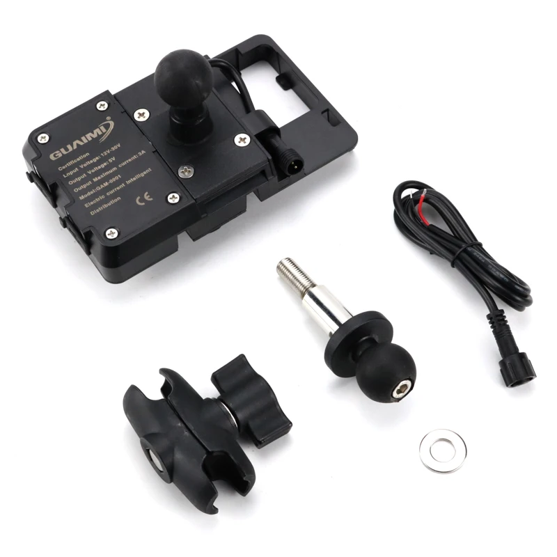 Мотоцикл USB зарядное устройство крепление мобильный телефон стойки держатель GPS